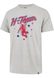 47 Houston Rockets Grey City Edition Played Up Franklin Short Sleeve Fashion T Shirt