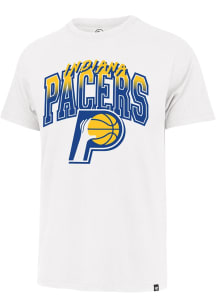47 Indiana Pacers White City Edition Swish Fade Franklin Short Sleeve Fashion T Shirt