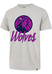 47 Minnesota Timberwolves Grey City Edition Played Up Franklin Short Sleeve Fashion T Shirt