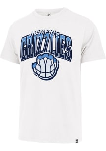 47 Memphis Grizzlies White City Edition Swish Fade Franklin Short Sleeve Fashion T Shirt