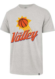 47 Phoenix Suns Grey City Edition Played Up Franklin Short Sleeve Fashion T Shirt