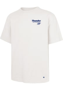 47 Oklahoma City Thunder White Lateral Foundation Short Sleeve Fashion T Shirt