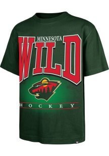 47 Minnesota Wild Green Hot Corner Foundation Short Sleeve Fashion T Shirt