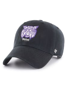 47 K-State Wildcats Vintage Clean Up Adjustable Hat - Black