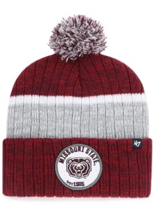 47 Missouri State Bears Maroon Holcomb Cuff Mens Knit Hat