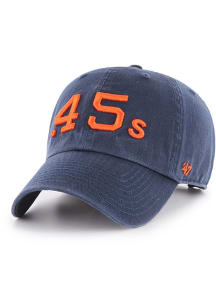 47 Houston Astros Clean Up Design Adjustable Hat - Navy Blue