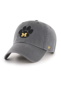 47 Missouri Tigers Retro Clean Up Adjustable Hat - Charcoal