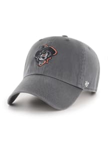 47 Oklahoma State Cowboys Phantom Pete Clean Up Adjustable Hat - Charcoal