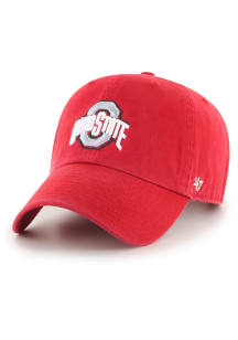 47 Ohio State Buckeyes Clean Up Adjustable Hat - Red