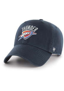 47 Oklahoma City Thunder Clean Up Classic Adjustable Hat - Navy Blue