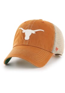 47 Texas Longhorns Trawler Clean Up Adjustable Hat - Burnt Orange