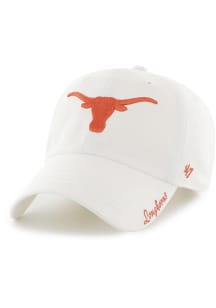 47 Texas Longhorns White Miata Clean Up Womens Adjustable Hat