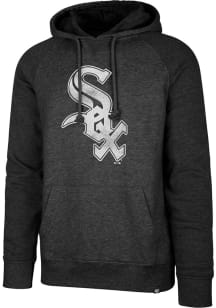 47 Chicago White Sox Mens Black Match Raglan Logo Fashion Hood