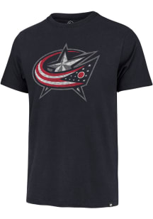 47 Columbus Blue Jackets Navy Blue Premier Franklin Short Sleeve Fashion T Shirt