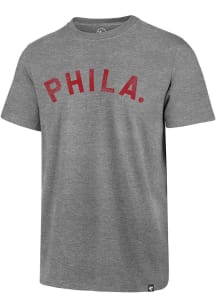 47 Philadelphia Phillies Grey COOP Imprint Club Short Sleeve T Shirt
