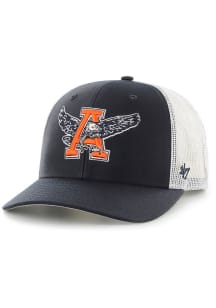 47 Auburn Tigers Vintage Trucker Adjustable Hat - Navy Blue