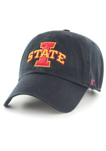 47 Iowa State Cyclones Clean Up Designed Adjustable Hat - Black