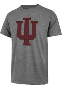47 Indiana Hoosiers Grey Franklin Fieldhouse Design Short Sleeve Fashion T Shirt