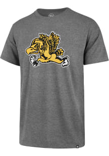 47 Iowa Hawkeyes Grey Franklin Fieldhouse Design Short Sleeve Fashion T Shirt