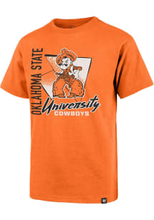 47 Oklahoma State Cowboys Youth Orange Side Arm Short Sleeve T-Shirt