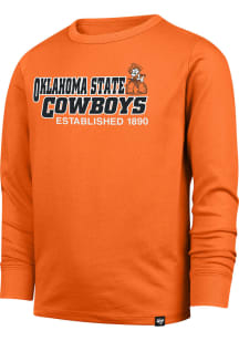 47 Oklahoma State Cowboys Youth Orange Overshift Long Sleeve T-Shirt