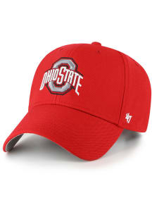 47 Ohio State Buckeyes Red MVP Youth Adjustable Hat