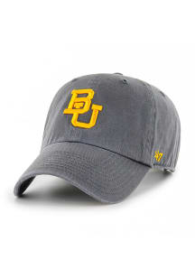 47 Baylor Bears Clean Up Adjustable Hat - Charcoal