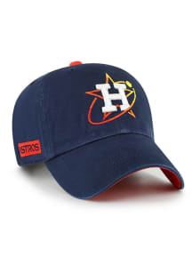 47 Houston Astros MLB City Connect Clean Up Adjustable Hat - Navy Blue