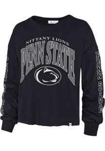 47 Penn State Nittany Lions Womens Navy Blue Skyler LS Tee