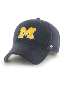 47 Michigan Wolverines Blue Basic MVP Adjustable Toddler Hat