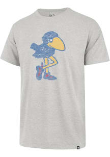 47 Kansas Jayhawks Grey Premier Franklin Short Sleeve Fashion T Shirt