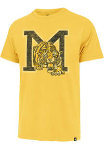 47 Missouri Tigers Gold Premier Franklin Graphic Short Sleeve Fashion T Shirt