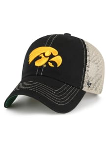 47 Iowa Hawkeyes Trawler Clean Up Adjustable Hat - Black