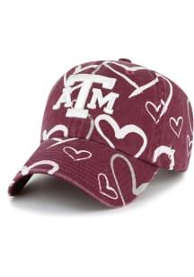 47 Texas A&M Aggies Maroon Adore Clean Up Youth Adjustable Hat