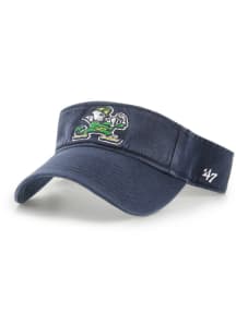 47 Notre Dame Fighting Irish Mens Navy Blue Clean Up Adjustable Visor