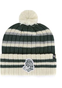 47 Michigan State Spartans Green No Huddle Cuff Mens Knit Hat