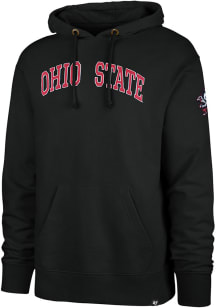 47 Ohio State Buckeyes Mens Black Striker Fashion Hood