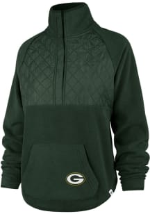 47 Green Bay Packers Womens Green Vail Qtr Zip