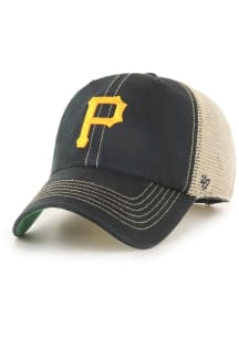 47 Pittsburgh Pirates Clean Up Sport Adjustable Hat - Black