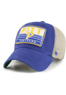 47 Pitt Panthers Vintage Clean Up Adjustable Hat - Blue