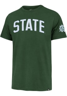 47 Michigan State Spartans White Franklin Fieldhouse Design Short Sleeve Fashion T Shirt
