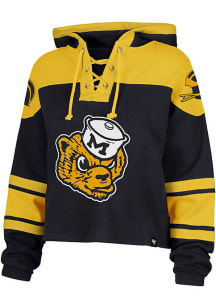 47 Michigan Wolverines Womens Blue Lacer Hooded Sweatshirt