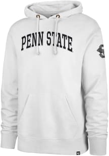 47 Penn State Nittany Lions Mens White Striker Design Fashion Hood