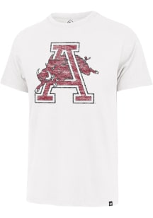 47 Arkansas Razorbacks White Premier Franklin Short Sleeve Fashion T Shirt