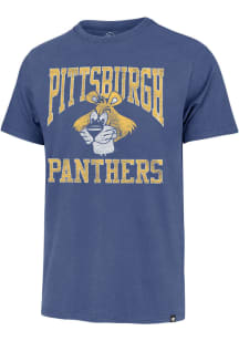 Pitt Panthers Mens Navy Blue Big Ups Franklin Big and Tall T-Shirt