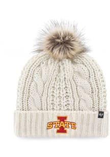 47 Iowa State Cyclones White Meeko cuff Knit Womens Knit Hat