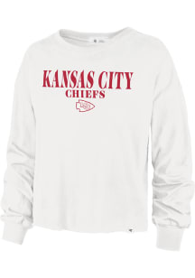 47 Kansas City Chiefs Womens White Parkway LS Tee