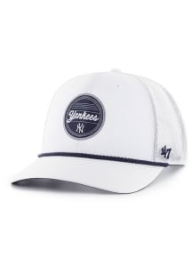 47 New York Yankees Fairway Trucker Adjustable Hat - White