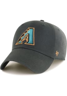 47 Arizona Diamondbacks Clean Up Design Adjustable Hat - Charcoal