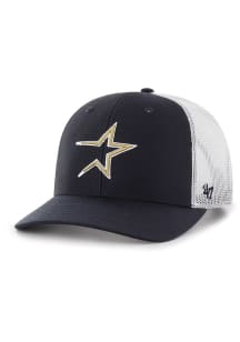 47 Houston Astros Trucker Design Adjustable Hat - Navy Blue